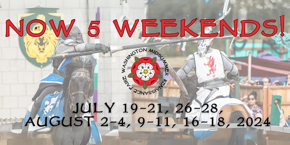 Step into another age: The 2024 Washington Midsummer Renaissance Faire invites you for a magical summer.