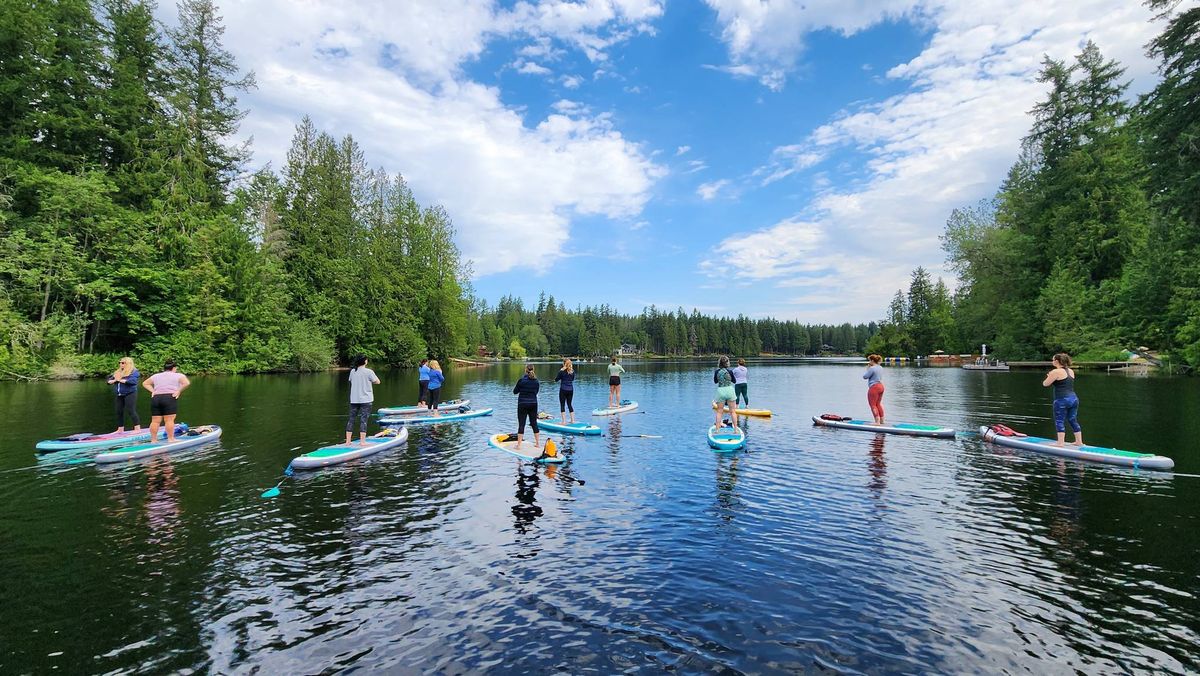 Join us on Beaver Lake for a transformative PaddleFlow® wellness journey.